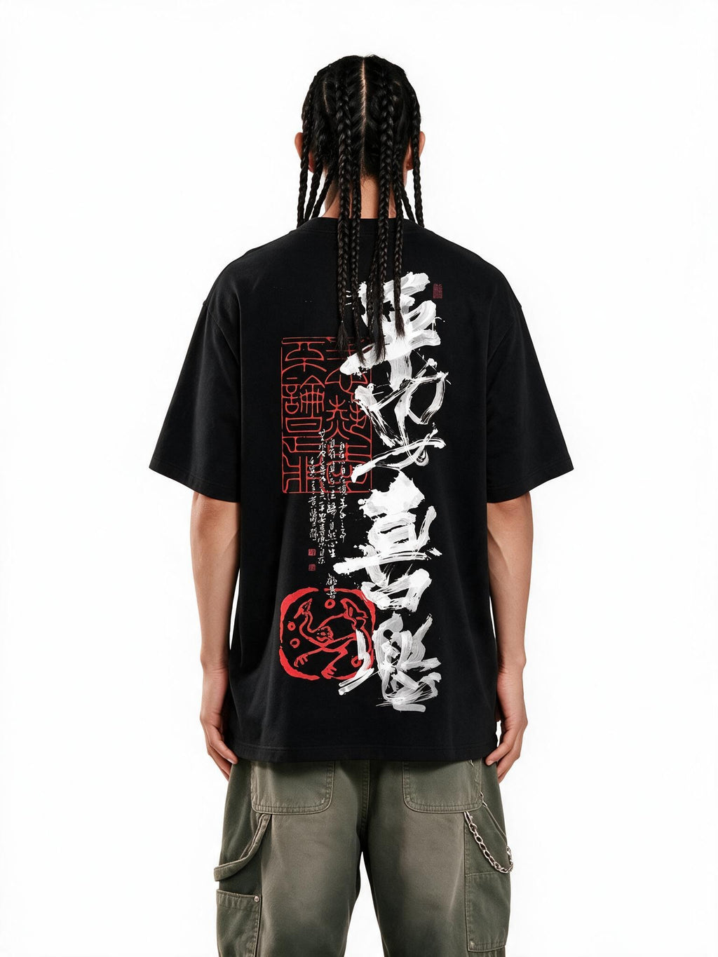 Joy Ink oversized tee by IKIINK - front