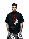 Kaizen Betta oversized tee by IKIINK - front