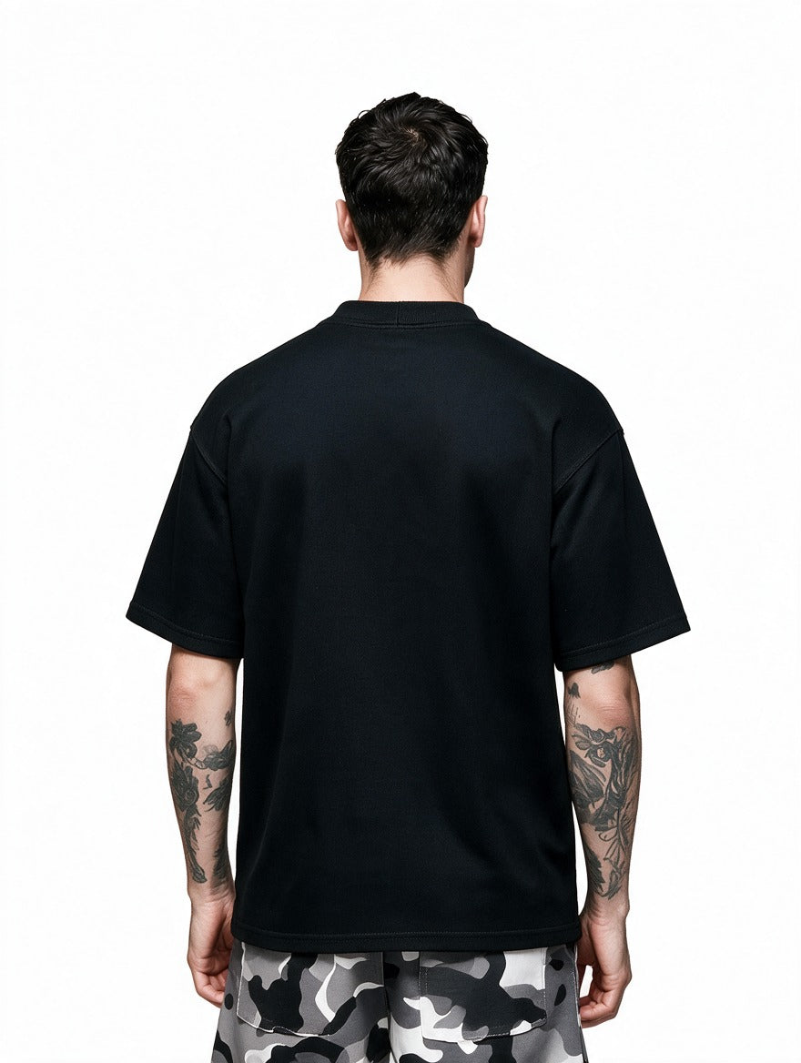 Ryu Sun Dragon oversized tee by IKIINK - back