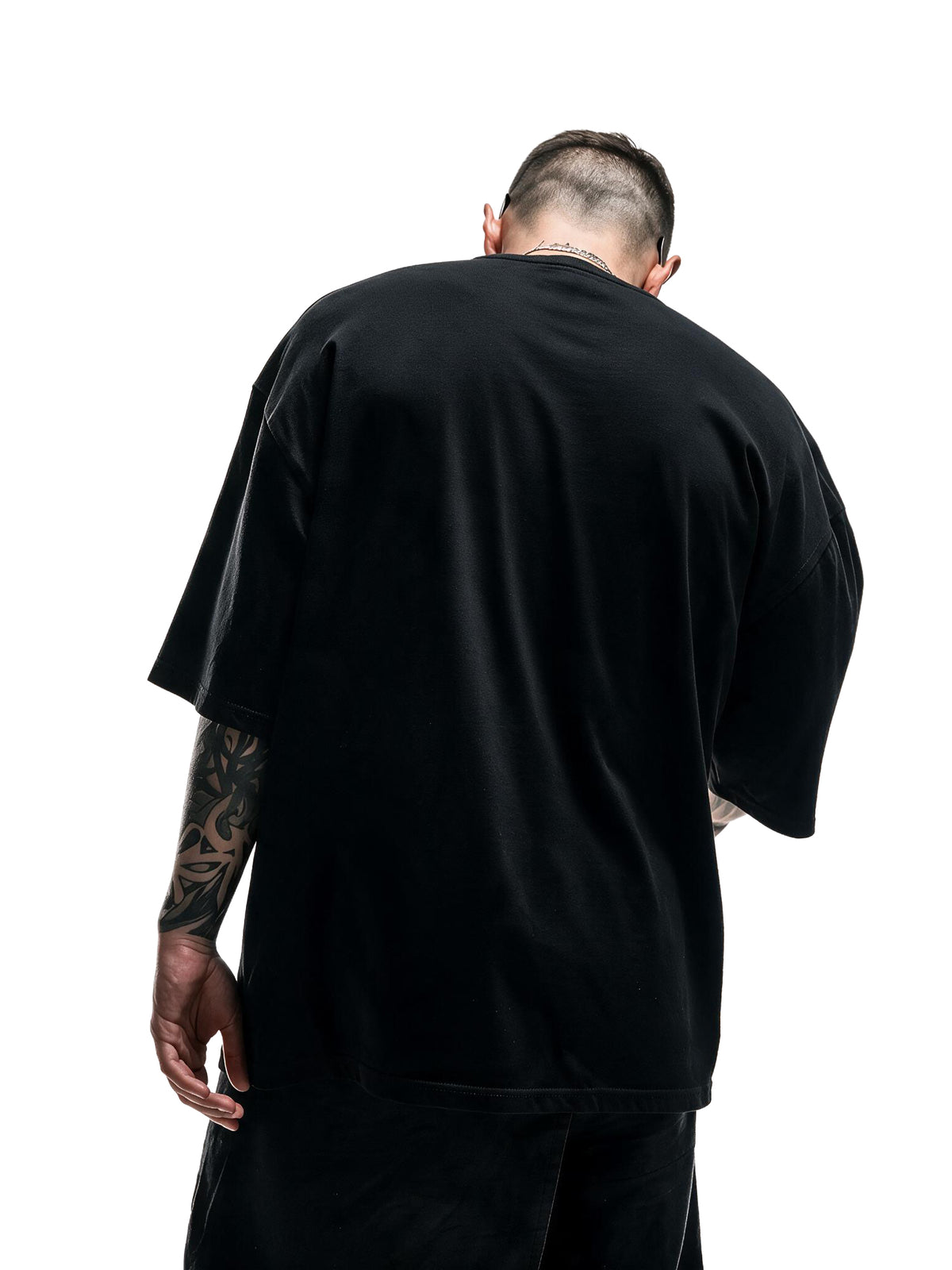Skull Sutra oversized tee by IKIINK - back