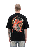 Tako Brawl oversized tee by IKIINK - front